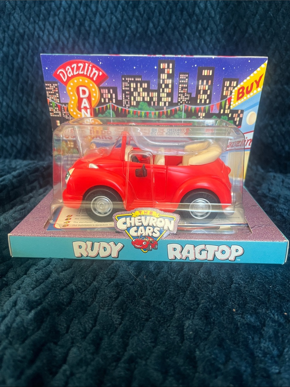 Rudy Ragtop Red Kids Toy Car by